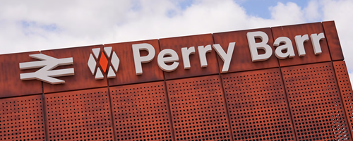Perry Barr Station Sign